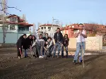 Emniyet Müdürlüğü bahçesine, MYO desteği