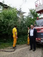 Suçatı (Mimdere) köyünde yangın