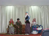 Geyve İmam Hatip Öğrencileri Çanakkale zaferini sahneledi
