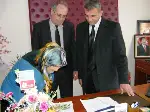 Yeni Belediye Başkanına ziyaretler sürüyor