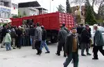 Orman İşletme Müdürlüğü Fidan Dağıttı