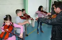 23 Nisan Çocuk Şenliğinin Provası Yapıldı