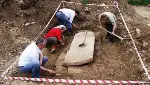 Roma Mezarına Kurtarma Kazısı Yapıldı