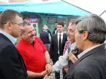 Karacaören Hayır Pilavında Milletvekili Dişli'ye yoğun ilgi