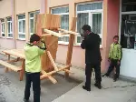 Gazipaşa’dan el emeği, göz nuru piknik masası