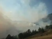 Karaçam'da Yangın