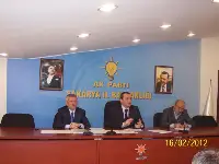 AK Parti İlçe Başkanları Toplantısı Yapıldı