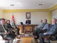 Lise Müdürleri Kaymakamlık'ta Toplandı