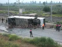 Geyveli Din Görevlilerini Taşıyan Otobüs Devrildi: 41 Yaralı