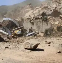 Beşiktaş Taşocağında Heyelan