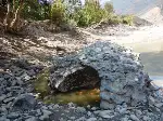 Geyve Boğazı’nda Tarihi Temel ve Burç Kalıntısı