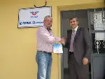 Projeye Destek Verenlere Plaket