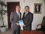 Projeye Destek Verenlere Plaket