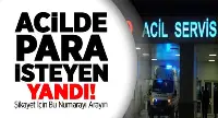 Acilde Para İsterlerse Bu Numarayı Arayın