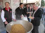 Muhtar Ergin’den Pilav İkramı