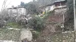 Alifuatpaşa'da Heyelan Korkuya Yol Açtı