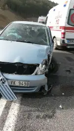 Geyve'de Kaza: 2 Yaralı