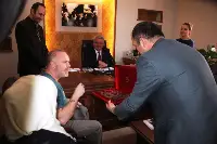Misafir Öğrenciler Geyve Müftüsünü Ziyaret Etti