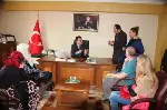 İngiltere'den Gelen Öğrencilerden Kaymakamlık Ziyareti