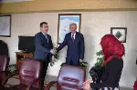 İngiltere'den Gelen Öğrencilerden Kaymakamlık Ziyareti