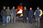 Don Uyarısına Ateş Yakarak Önlem