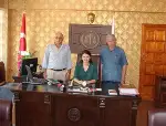 Savcı Hanıma Milis Kuvvetleri'nden Hoşgeldiniz Ziyareti