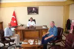Kaymakam Memiş'e Milis Kuvvetleri'nden Hoşgeldiniz Ziyareti