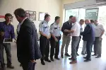Emniyette Bayramlaşma Yapıldı