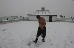 Üşümeyen Efsane Adam'dan Kar Şov!