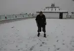 Üşümeyen Efsane Adam'dan Kar Şov!