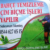 Bahçe Temizleme Çim Biçme İşleri Yapılır