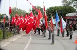 Çelenk Koyma Töreni Yapıldı