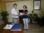 Kaymakam Memiş, Dereceye Girenlere Ödül Verdi