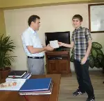 Kaymakam Memiş, Dereceye Girenlere Ödül Verdi