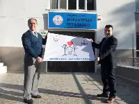  ALİFUATPAŞA ORTAOKULUNA BEYAZ BAYRAK