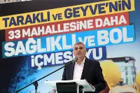 Geyve ve Taraklı’ya 145 milyonluk yatırım