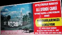 Ali Efe Çini Camisi Yardımlarınızı Bekliyor