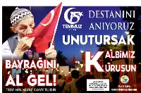 Başkan Kaya: ' Bayrağını Al Gel'