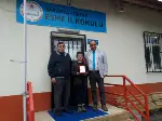  EŞME  İLKOKULUNDA AYIN ÖĞRENCİSİNE PLAKET