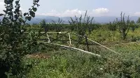 Hırsızlar Çaldı Direkler Devrildi