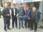 Muhtar'dan teşekkür ziyareti