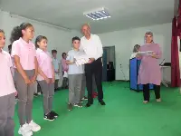 Geyve Osman Gazi'de karne töreni