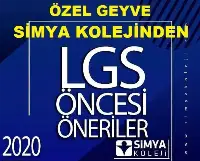 ÖZEL SİMYA KOLEJİNDEN LGS ÖNERİLERİ