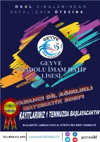 YABANCI DİL AĞIRLIKLI MATEMATİK SINIFI
