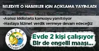 Geyve Belediyesinden Kamuoyuna Açıklama