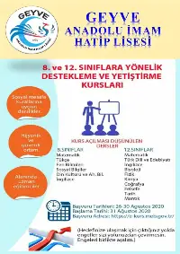 Geyve Anadolu İmam Hatip Lisesi hazır