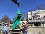 ATATÜRK ANITI ÖZENLE KALDIRILDI