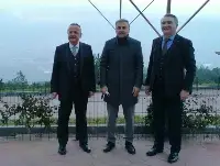 KAYMAKAM GÜVEN MİSAFİRLERİNİ AĞIRLADI
