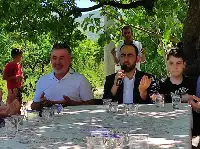 MAHALLE SAKİNLERİ HAYIR PİLAVI DÜZENLEDİ