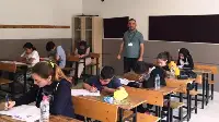 ALİFUATPAŞA ORTAOKULUNDA LGS PROVASI YAPILDI